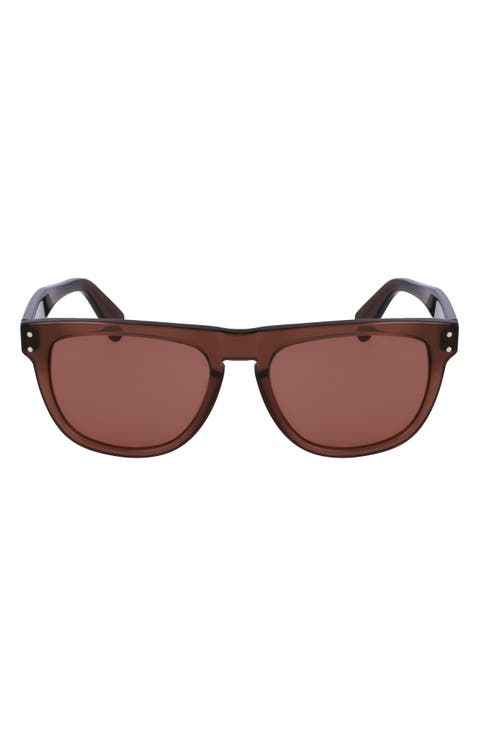 55mm Gancini Teacup Sunglasses