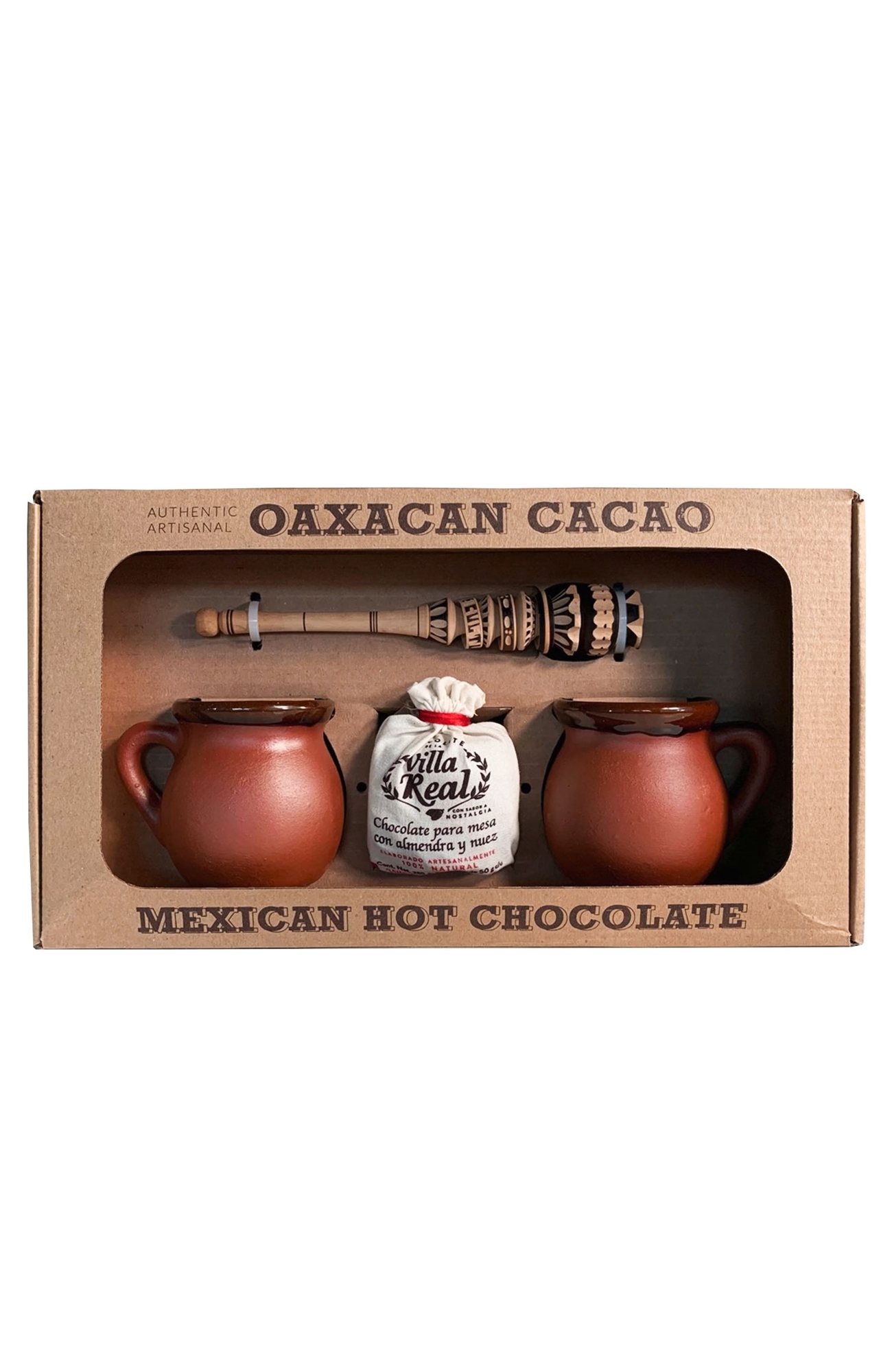 Verve Culture Small Chocolate Gift Set with Mugs