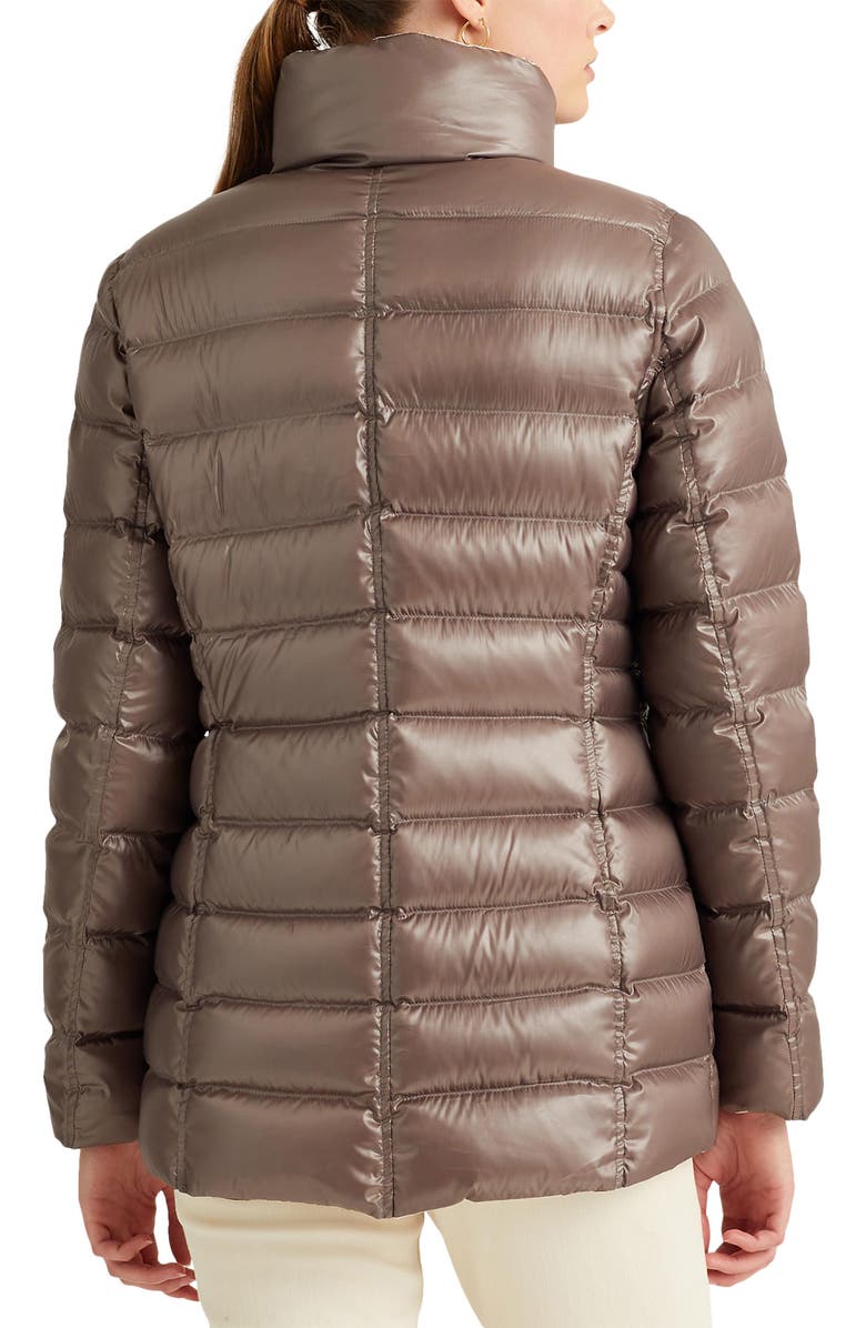 Lauren Ralph Lauren Reversible Down Puffer Coat, Alternate, color,