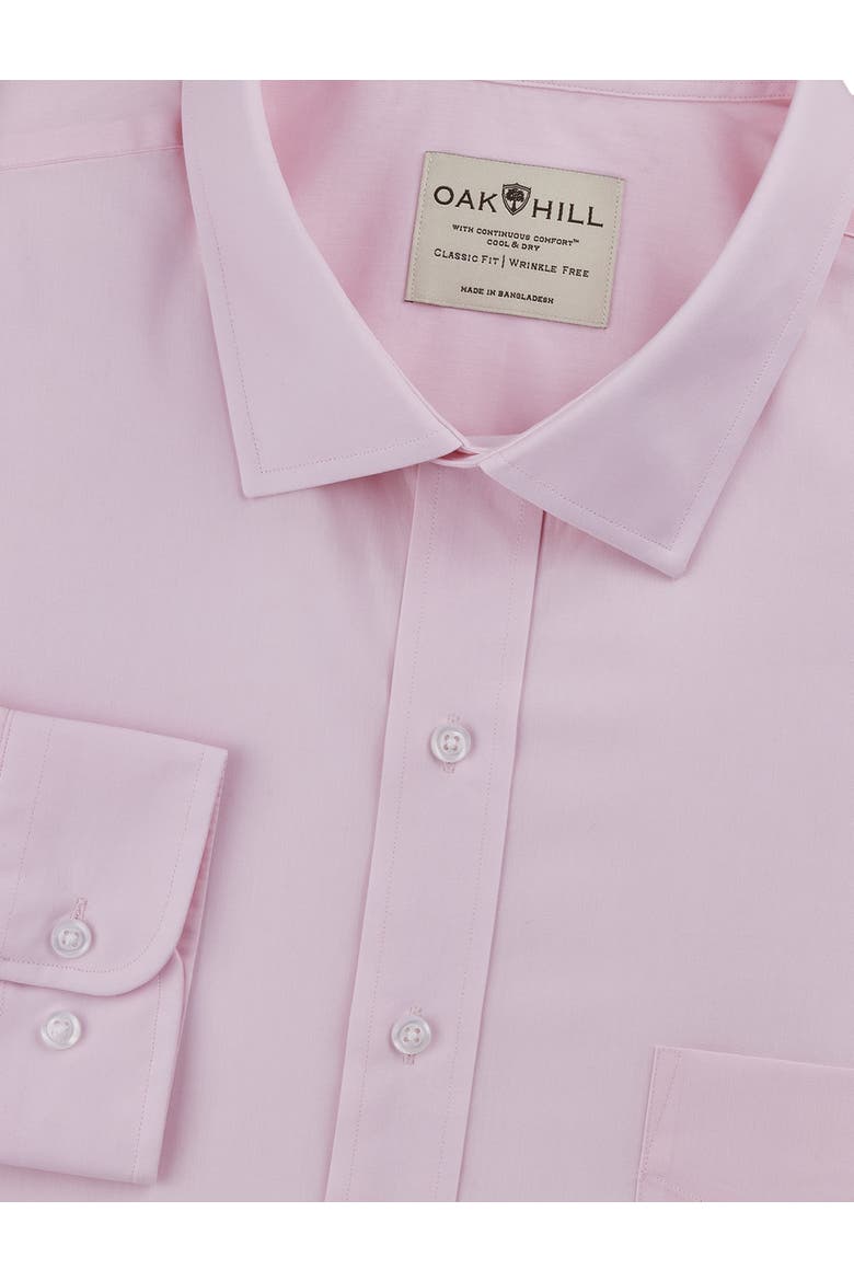 Big & Tall Broadcloth Dress Shirt, Alternate, color, PINK