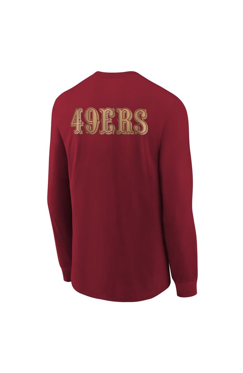 Nike Youth Nike Scarlet San Francisco 49ers 2025 Rivalries Collection Long Sleeve T-Shirt, Alternate, color, Scarlet