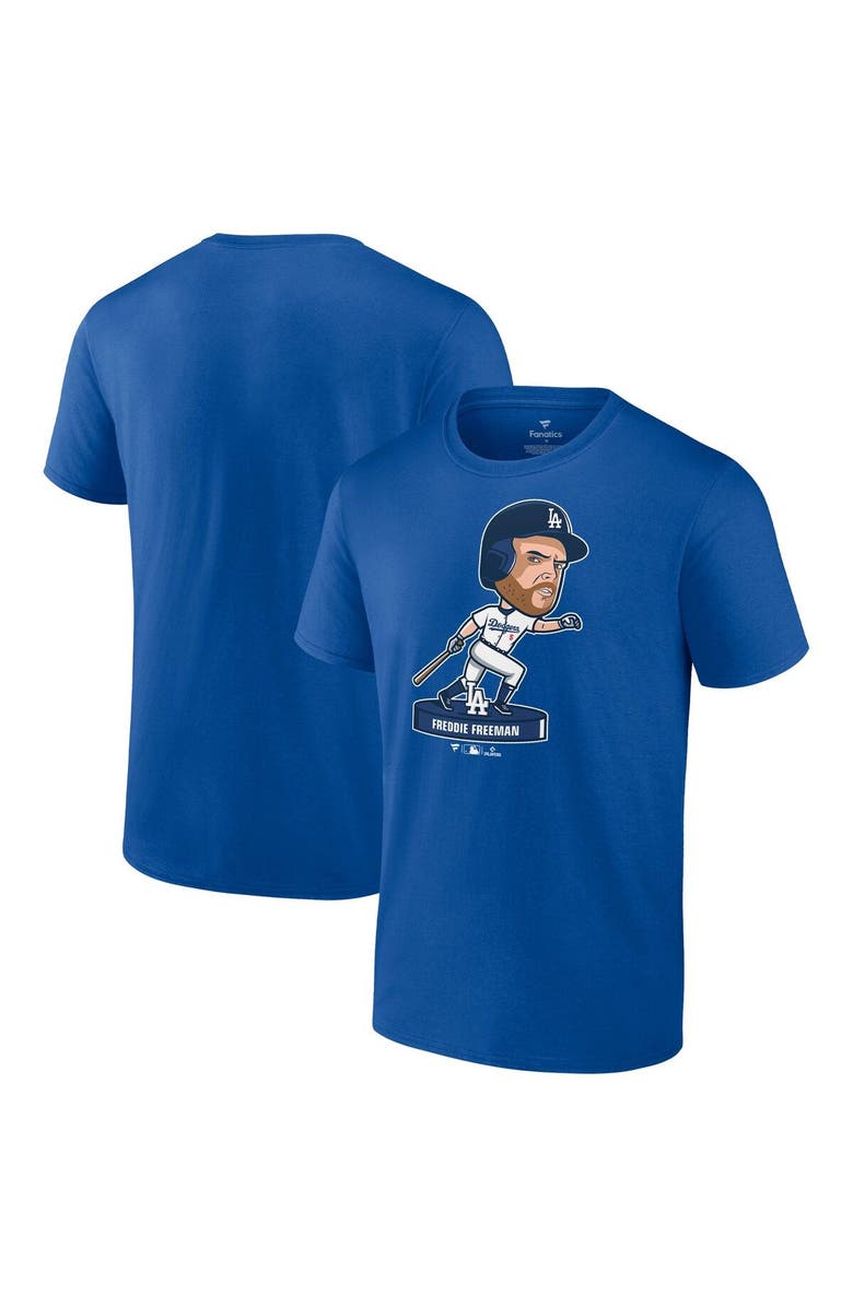 FANATICS Men's Nike Freddie Freeman Royal Los Angeles Dodgers Bobblehead T-Shirt, Main, color, Royal