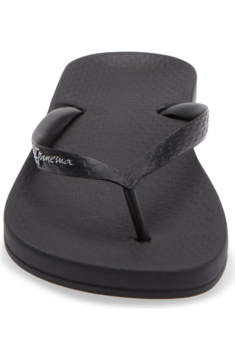 Ipanema Ana Flip Flop, Alternate, color, Black