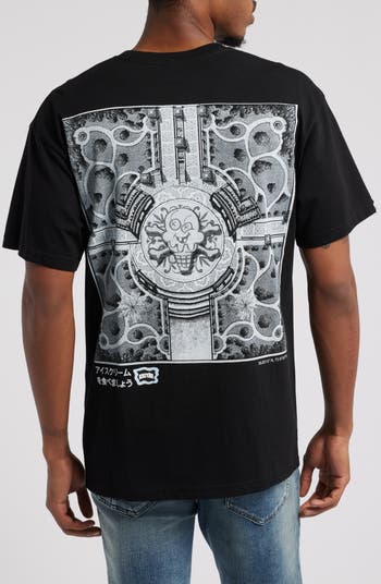 Estate Garden Cotton Graphic T-Shirt