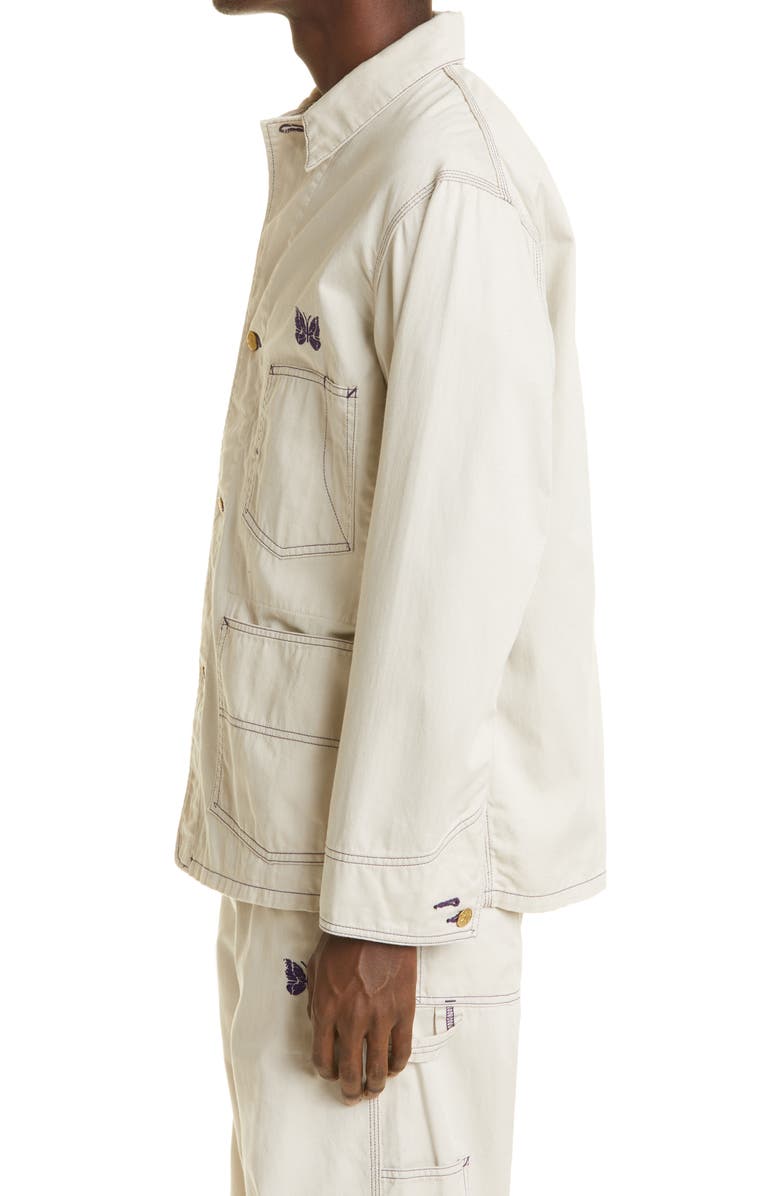 Needles x Smith's Button-Up Coverall Jacket, Alternate, color, 
