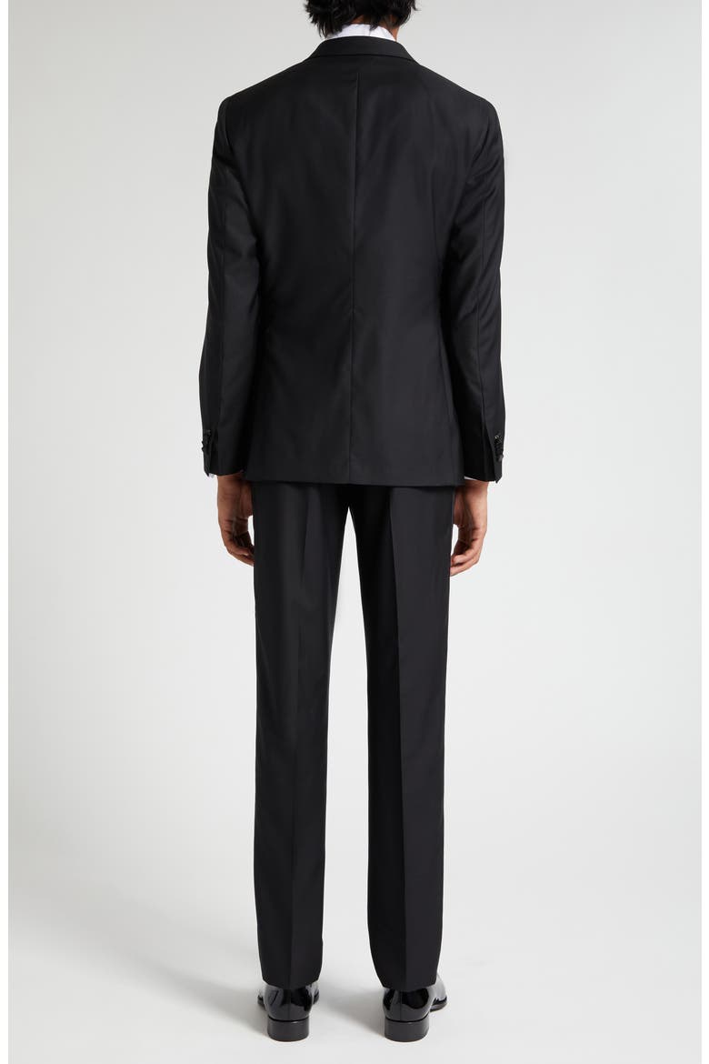 Stretch Wool Tuxedo, Alternate, color, BLACK