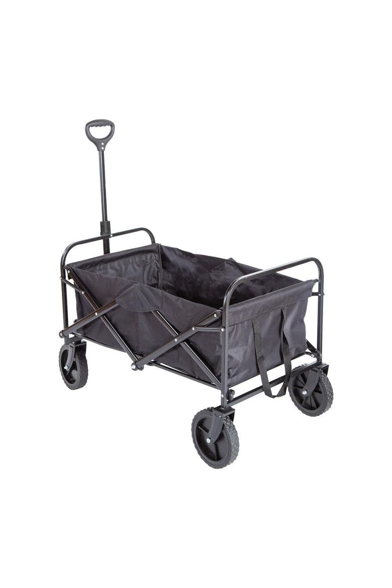Folding Equipment Wagon, Main, color, Black