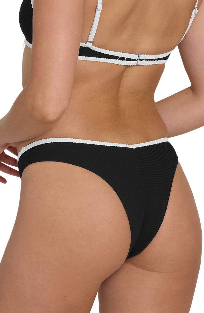 Billabong Tanlines Bound Hike Bikini Bottoms, Alternate, color, Black Pebble