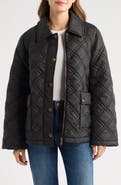 Sam Edelman Crest Quilted Snap Jacket