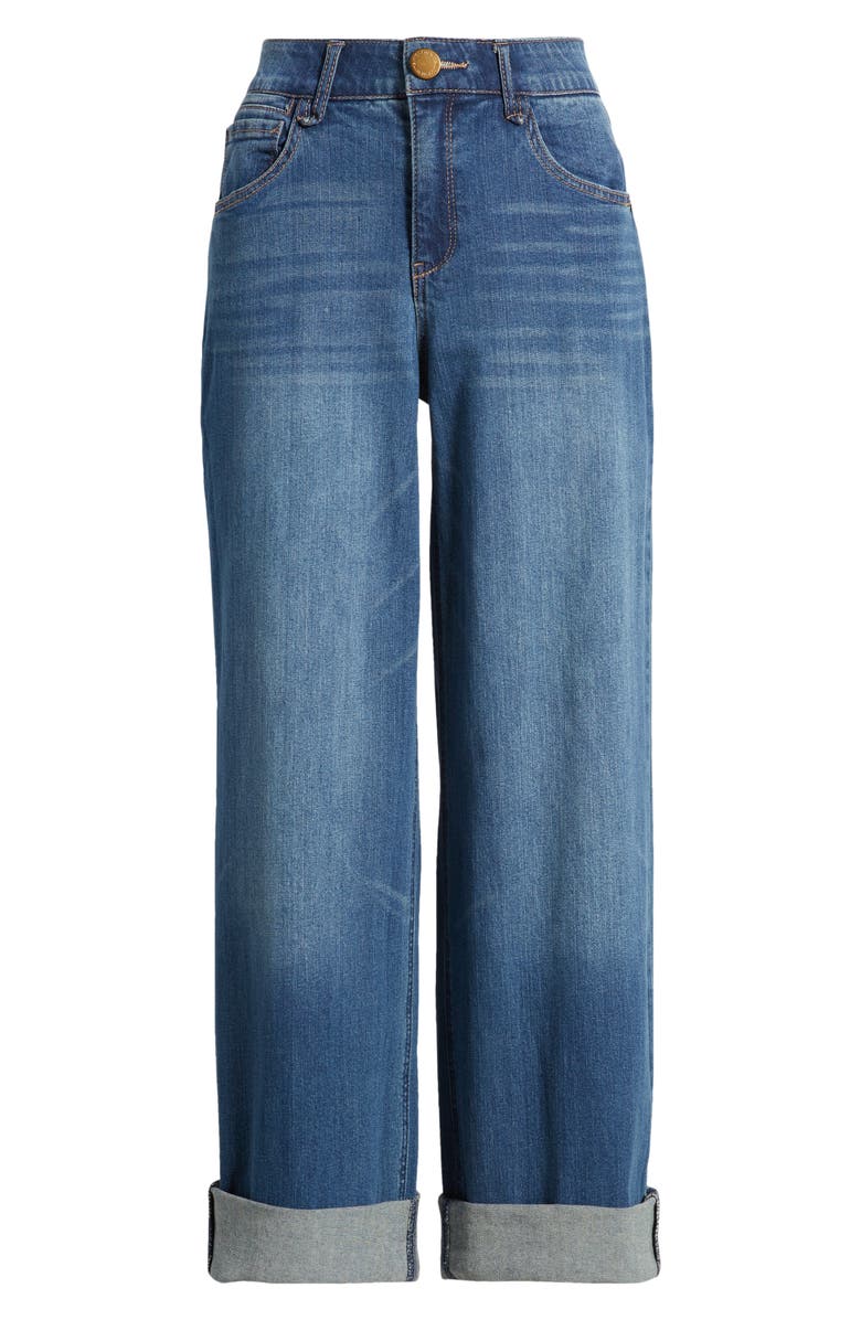 Wit & Wisdom 'Ab'Solution High Waist Straight Leg Jeans, Alternate, color, 