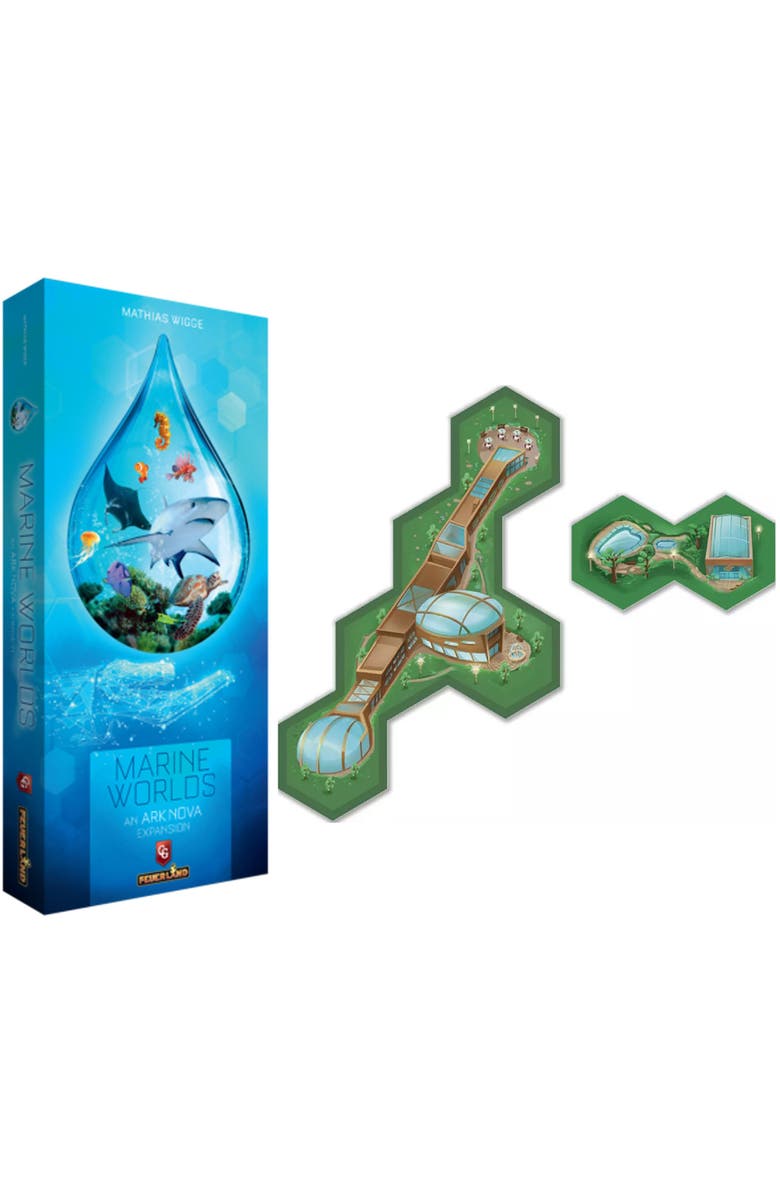 Capstone Games Ark Nova Marine Worlds Expansion Capstone Games Board Game, Alternate, color, Multicolored