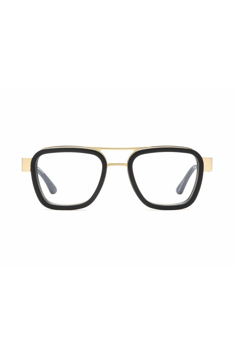 Bandit | Reading Glasses, Alternate, color, Matte Gold - Matte Black