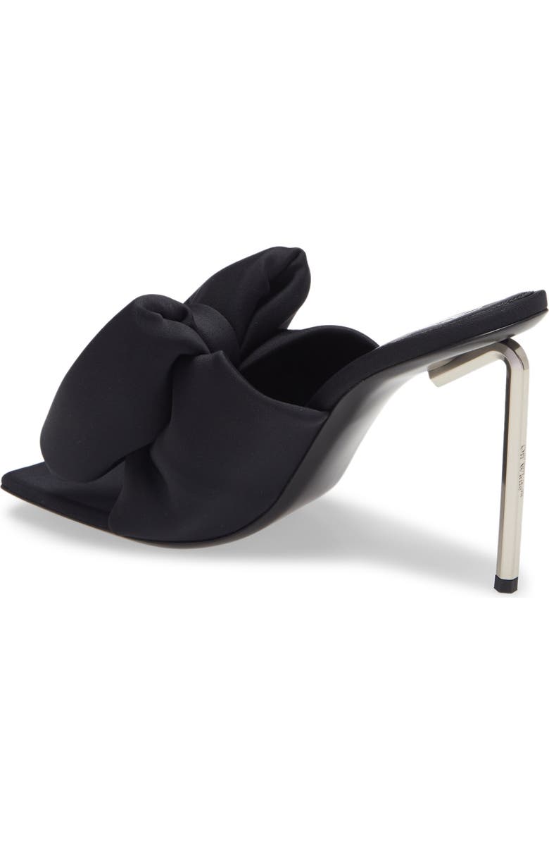 Off-White Allen Heel Bow Top Sandal, Alternate, color,