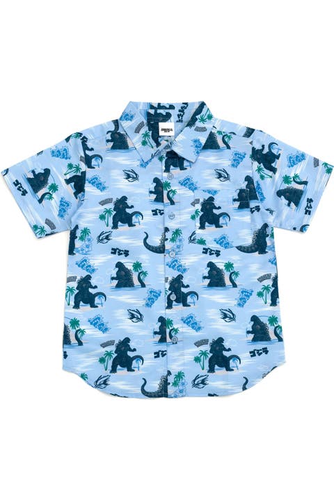 Hawaiian Button-Down Shirt