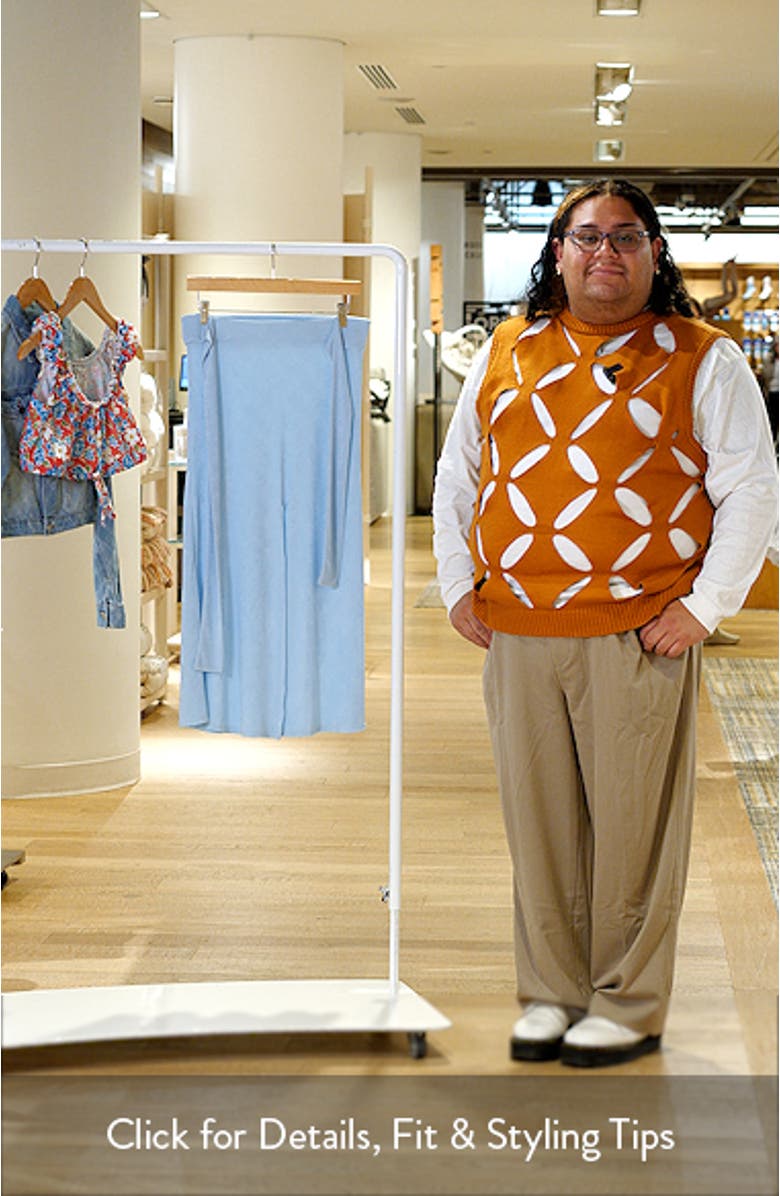 Skye Front Tie Maxi Skirt, sales video thumbnail