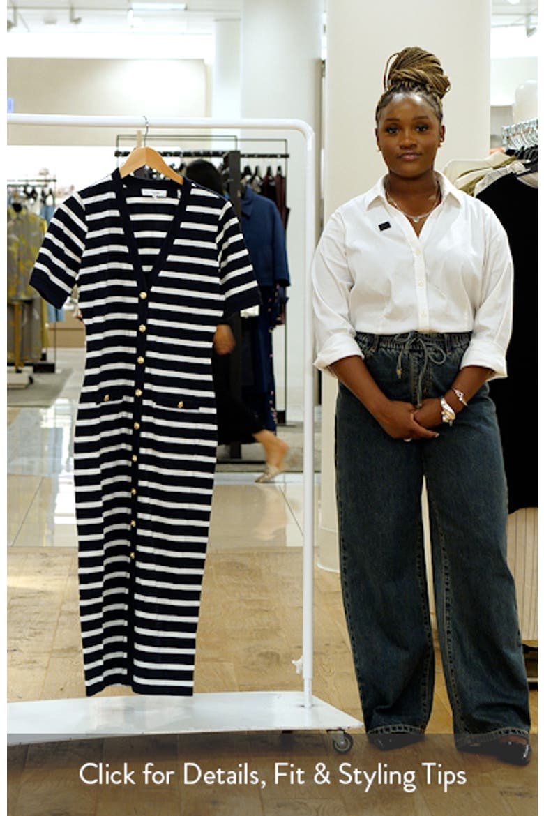 The Striped Sailor Organic Cotton Midi Dress video