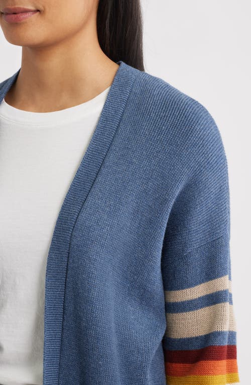 Pendleton Sierra Springs Open Front Cardigan In Blue