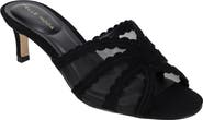 Pelle Moda Vione Kitten Heel Slide Sandal
