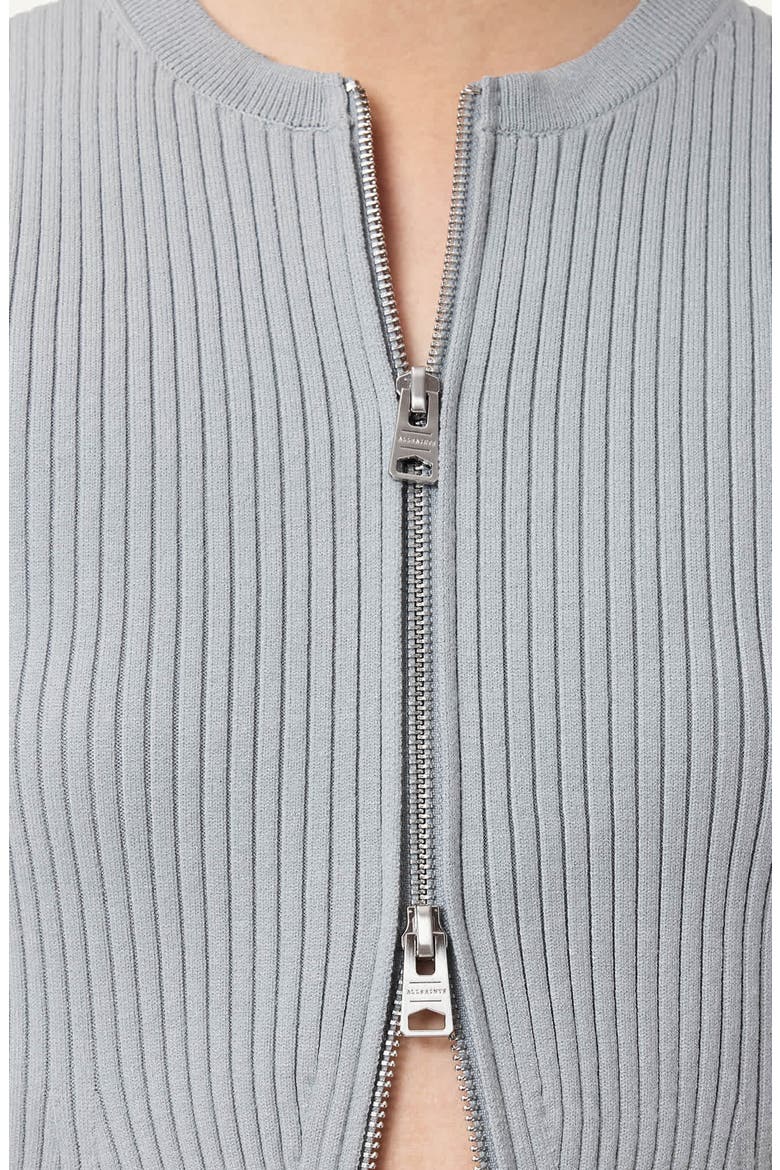 Cruz Rib Knit Sweater Vest, Alternate, color, STEEL BLUE