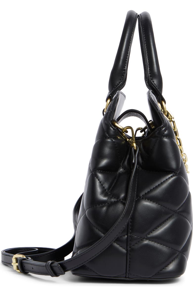 BCBG Quilted Double Compartment Satchel, Alternate, color,