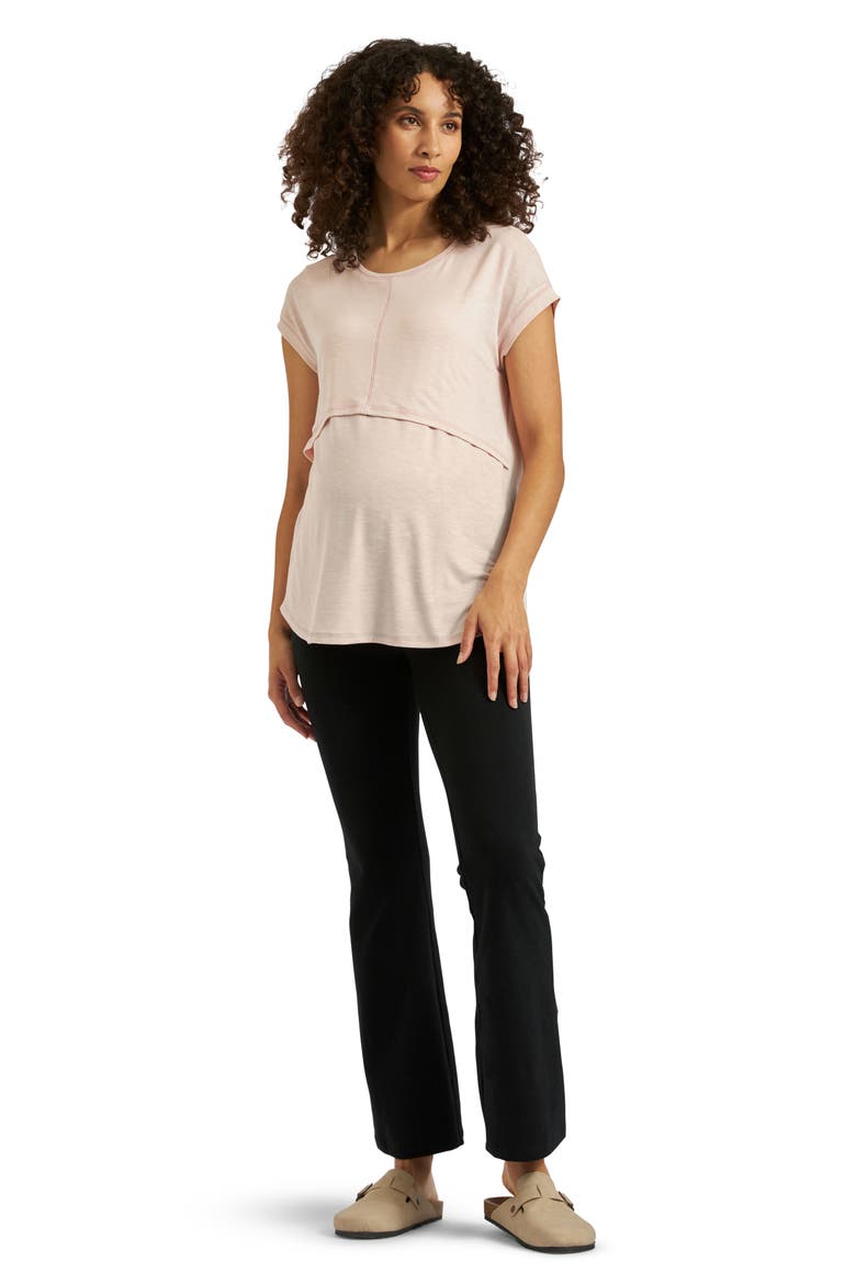 Dreamy Nursing Tee, Alternate, color, DUSTY PINK