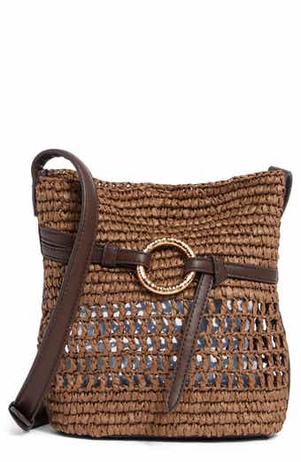 Sam Edelman Bexy Raffia Woven Crossbody Bag