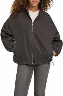 Box Quilted Water Resistant Cotton Jacket