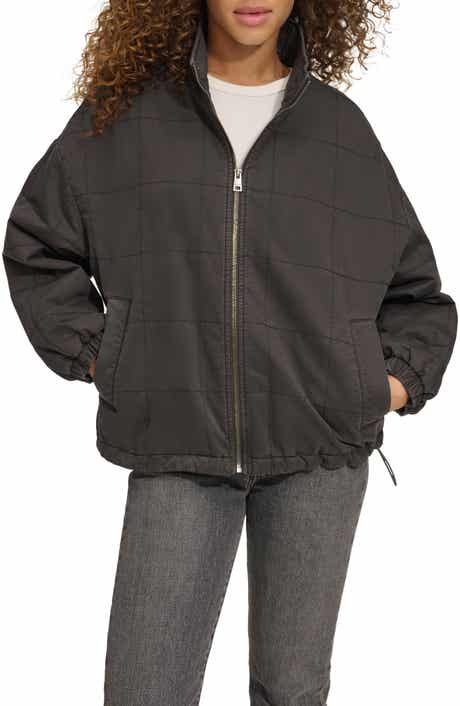 Box Quilted Water Resistant Cotton Jacket