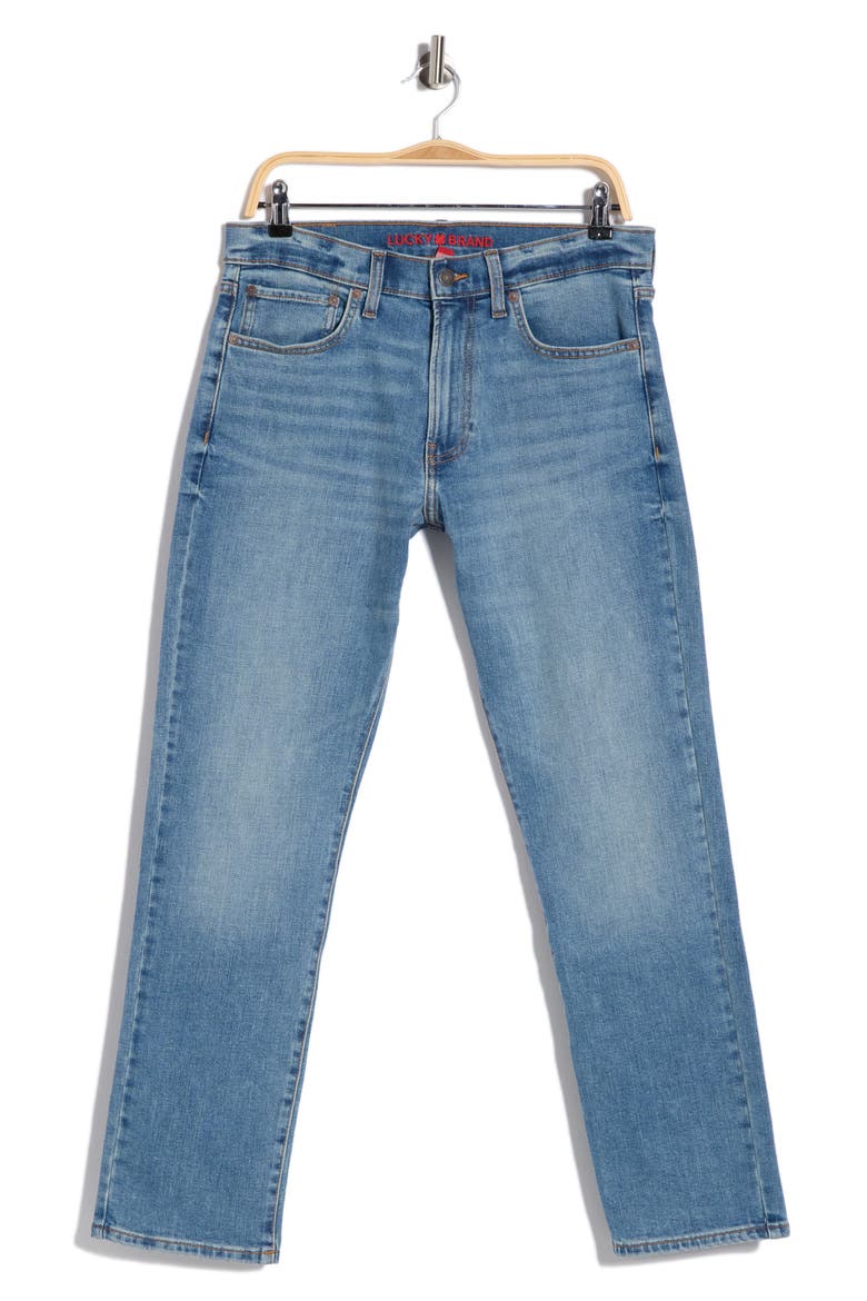 410 Athletic Straight Fit Jeans, Alternate, color, GILMAN WASH