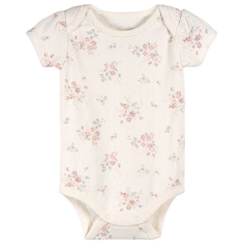 Just Born Assorted 3-pack Bodysuits In Animal Print
