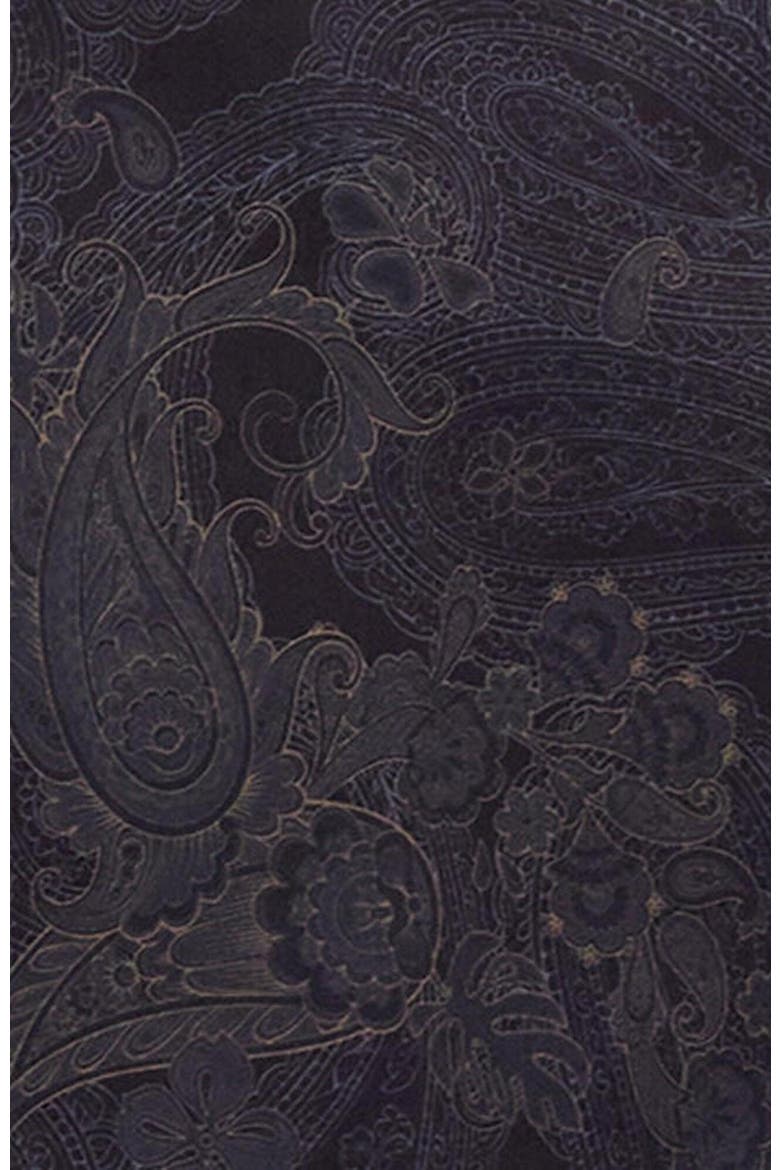 Paisley Explosion Mens Printed Button Up Shirt, Alternate, color, PAISLEY EXPLOSION BLACK