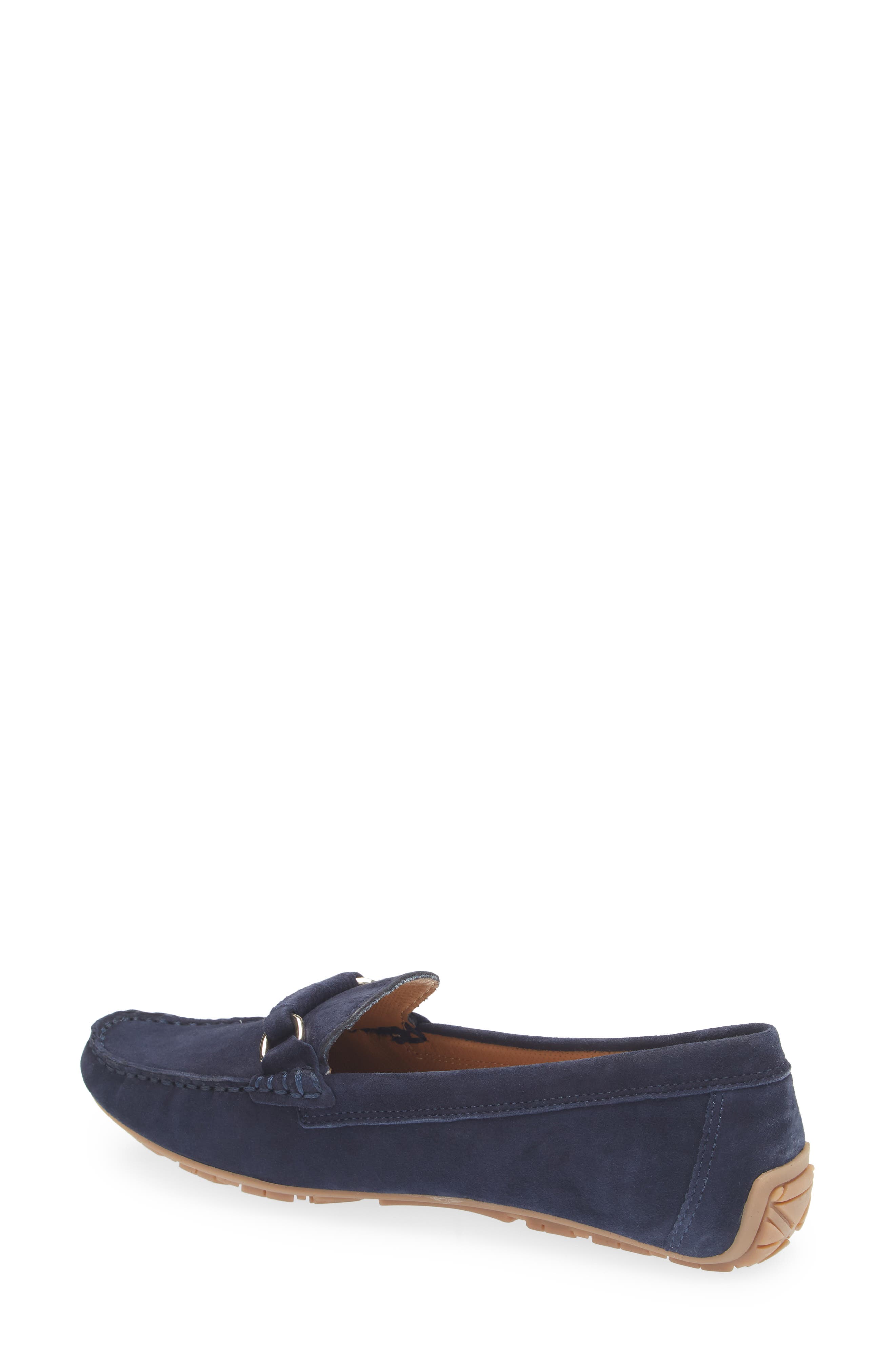 The FLEXX Lionel Loafer, Alternate, color, Navy Camoscio