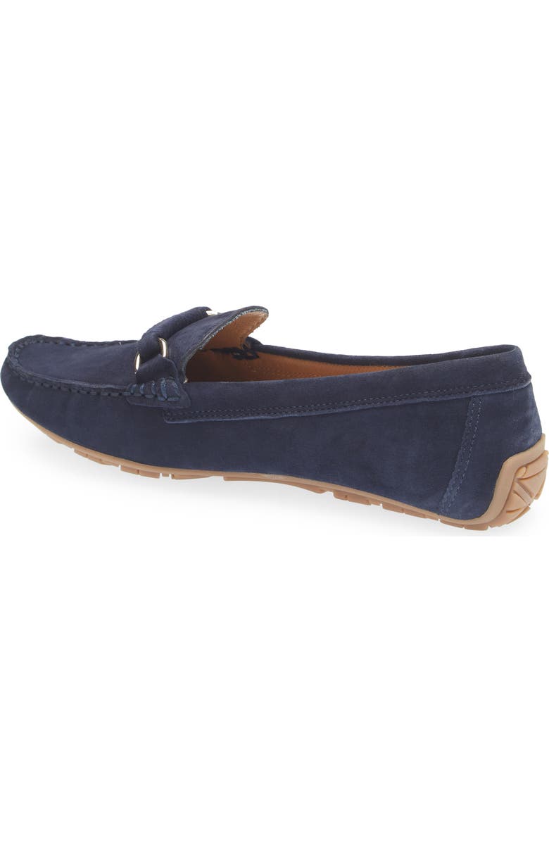 The FLEXX Lionel Loafer, Alternate, color, Navy Camoscio