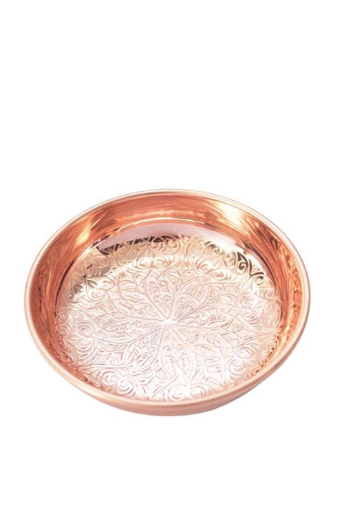 Coppermill Kitchen Vintage Inspired Copper Ring Dish In Copper