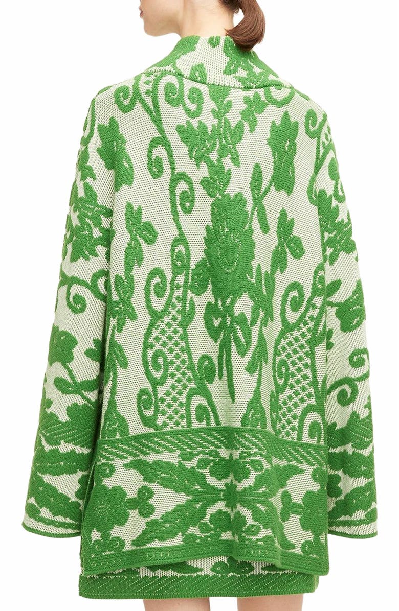 Rebecca Taylor Tapestry Jacquard Turtleneck, Alternate, color, Tapestry Fleur Golf Combo