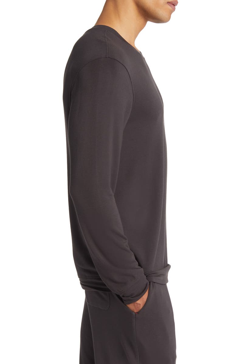 Daniel Buchler Men's Stretch Pajama Long Sleeve T-Shirt, Alternate, color,
