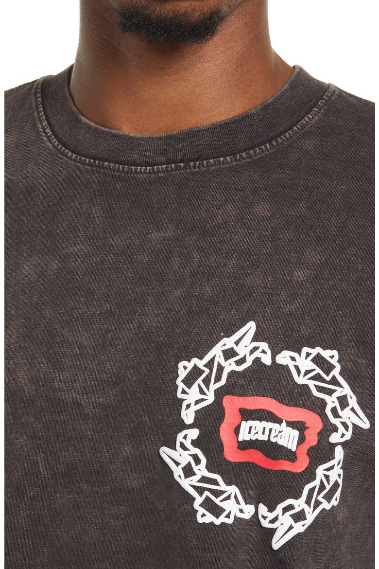 Men's Start Over Logo Cotton Graphic Tee, Alternate, color, SHALE