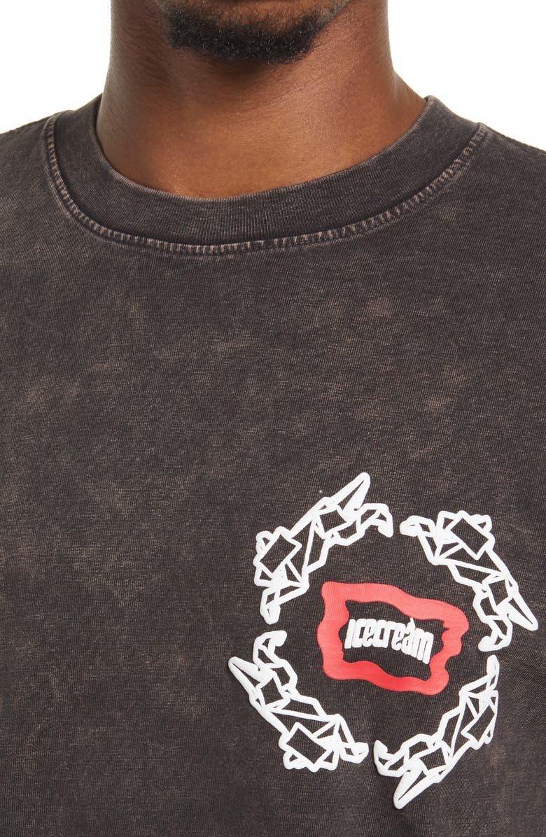 ICECREAM Men's Start Over Logo Cotton Graphic Tee, Alternate, color,