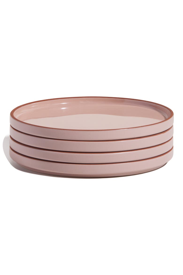Set of 4 Salad Plates, Alternate, color, SPICE
