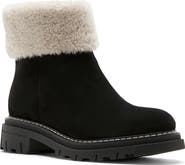 La Canadienne Dwayne Waterproof Genuine Shearling Cuff Bootie