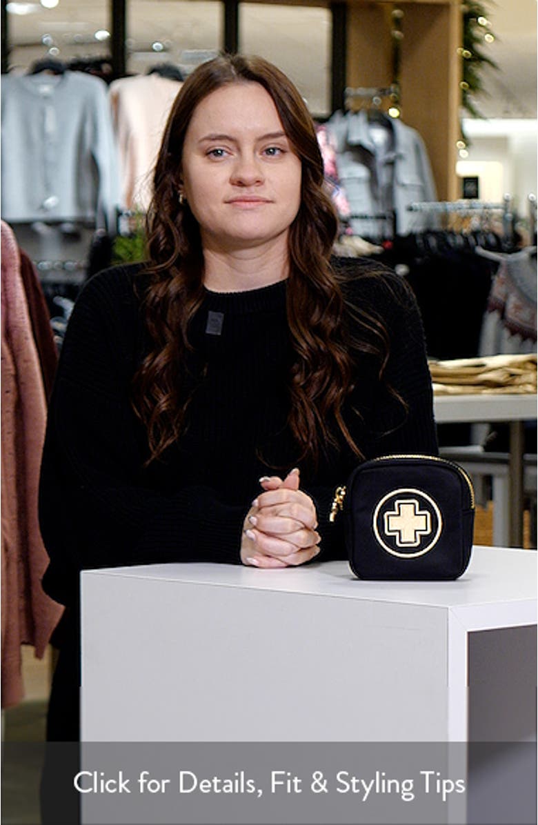 Mini First Aid Embroidered Pouch, sales video thumbnail