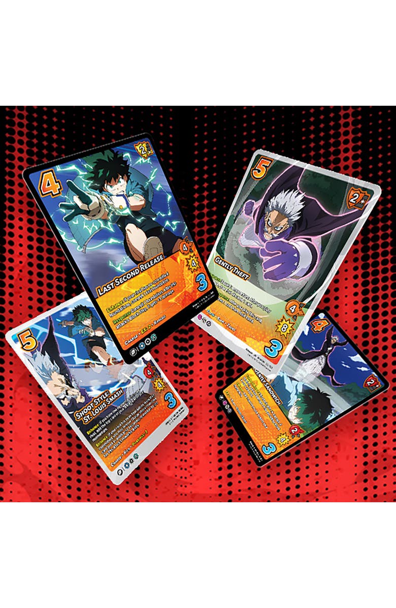 UVS Games My Hero Academia Collectible Card Game Set 6 Jet Burn Booster Pack, Alternate, color, Multicolored