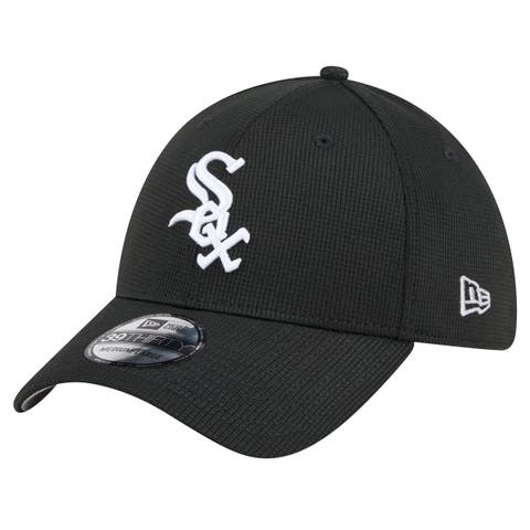 Men's New Era Black Chicago White Sox Active Pivot 39THIRTY Flex Hat