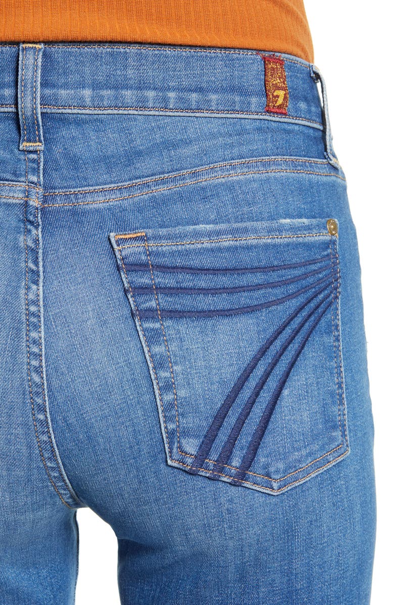 7 For All Mankind <sup>®</sup> Dojo High Waist Flare Jeans, Alternate, color,