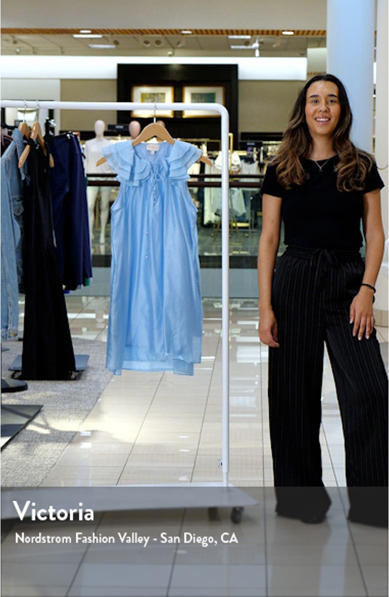 Maliha Tiered Trapeze Minidress, sales video thumbnail