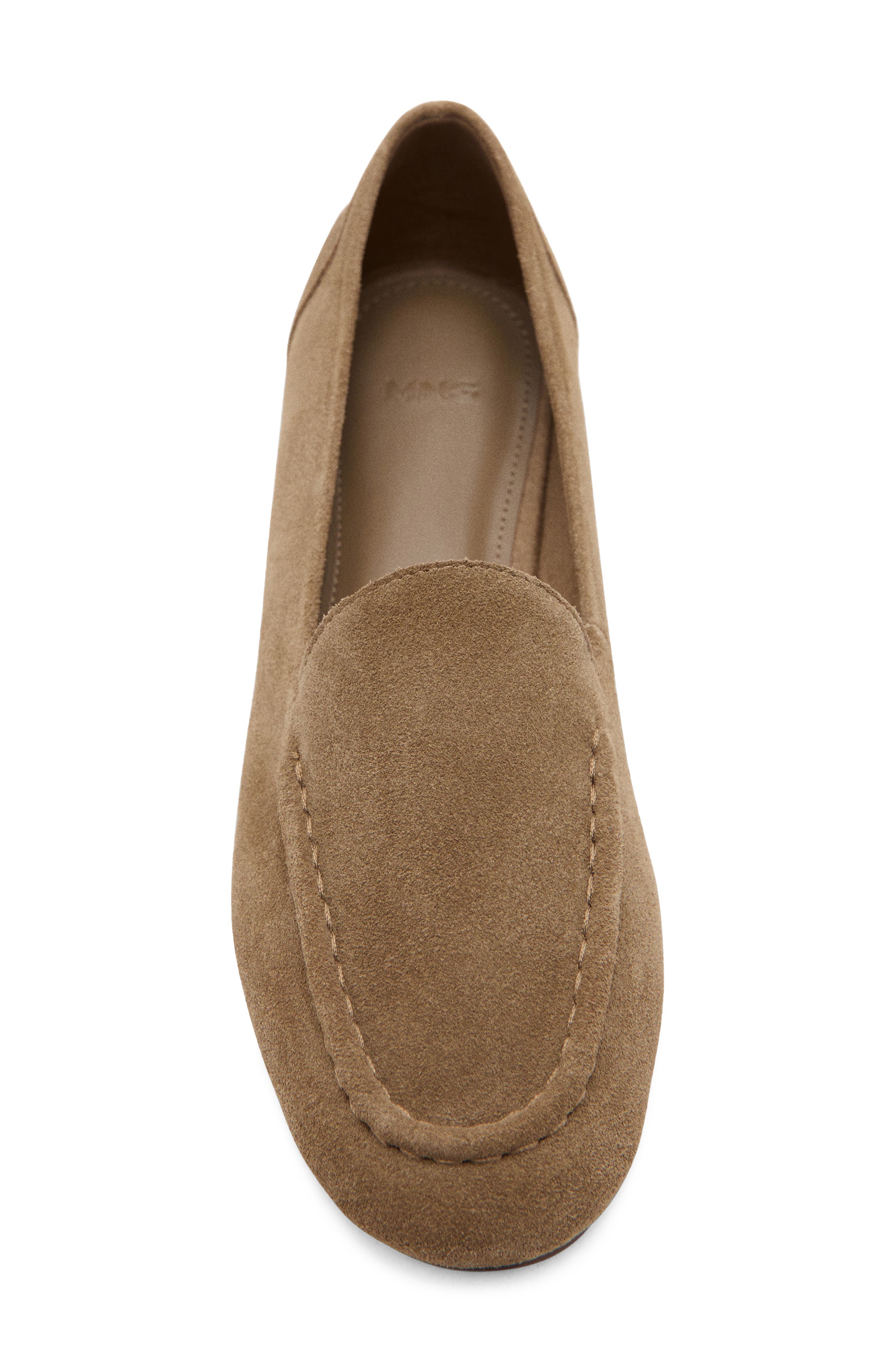 Suede Loafer, Alternate, color, SAND