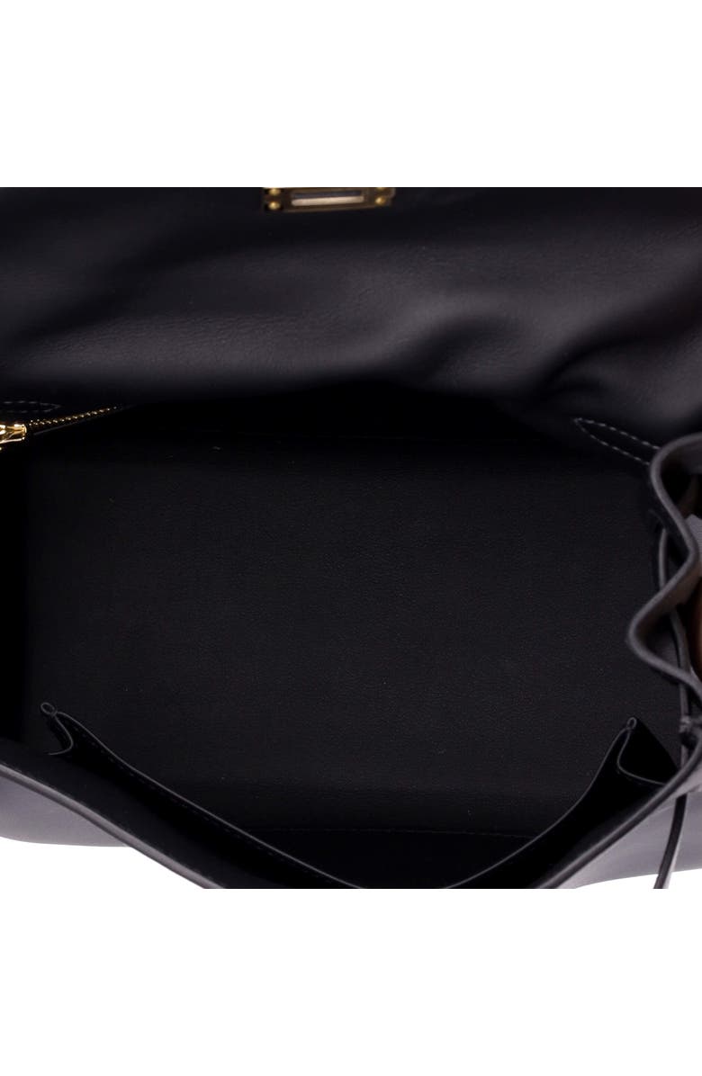 Pre-Owned Hermes Kelly Handbag Verso Swift with Permabrass Hardware 25, Alternate, color, Verso - Gris Misty/Noir