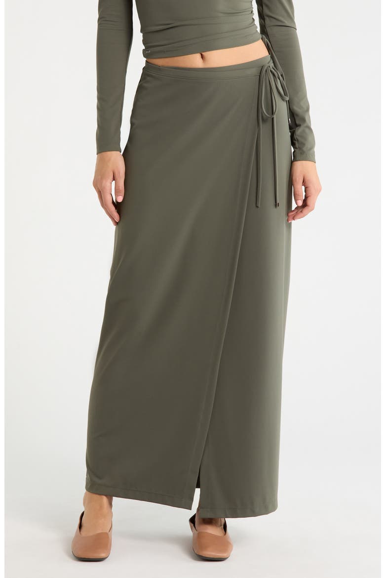 Cloud Fit Wrap Skirt, Main, color, KAMBABA