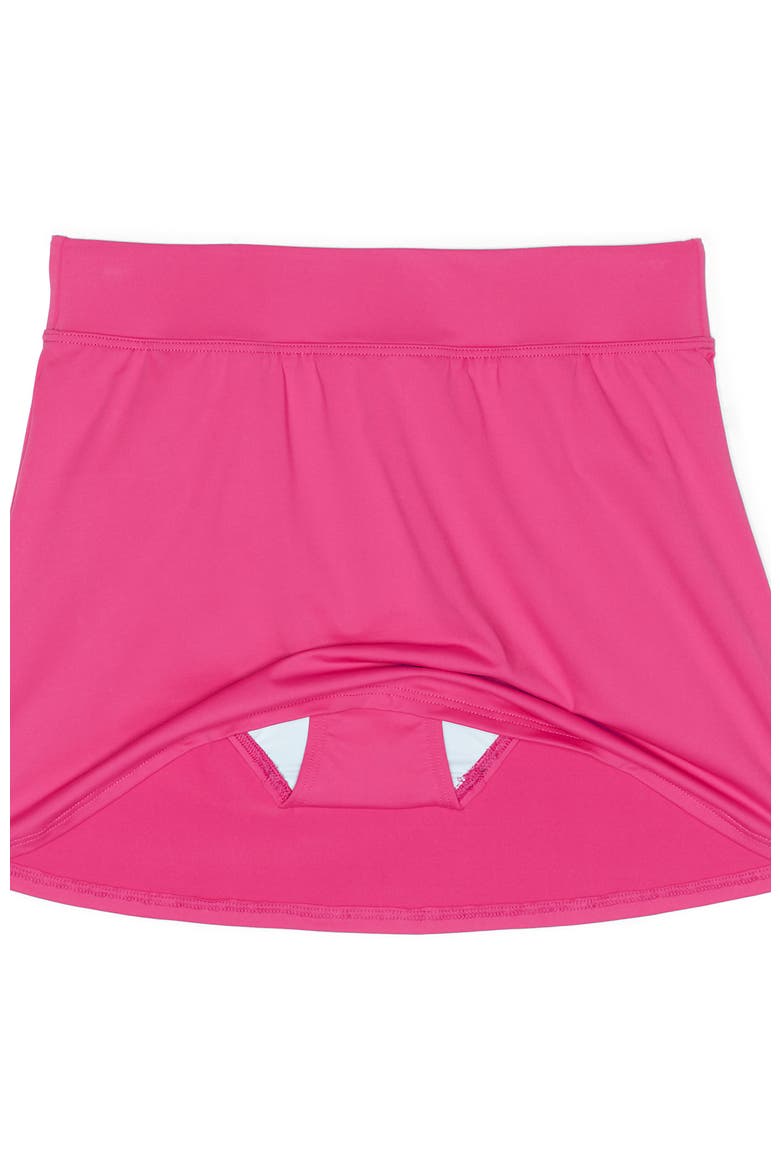 Tummy Control Skirt Swim Bottoms, Alternate, color, Pink Azalea