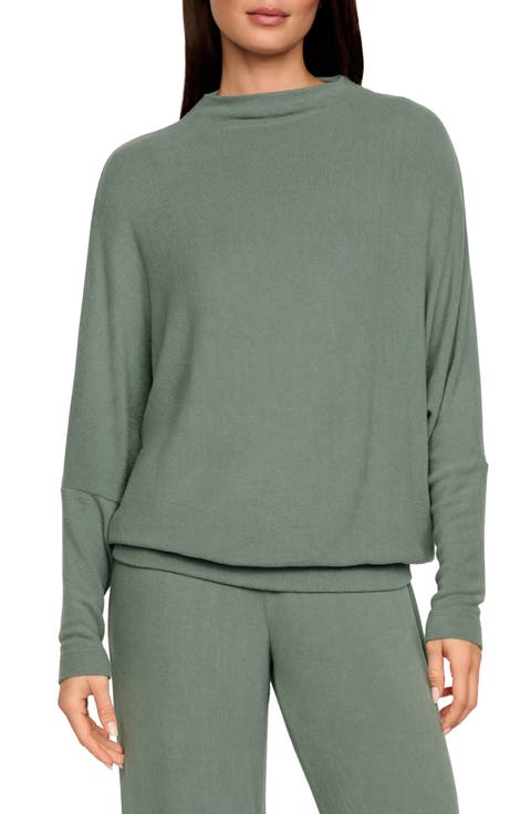 Cozy Time Mock Neck Pullover